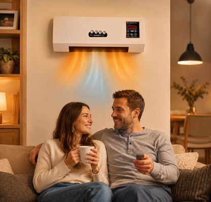 Calefactor Con Ventilador De Pared